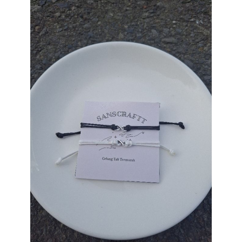Gelang Couple Infinity | Gelang Serut Couple