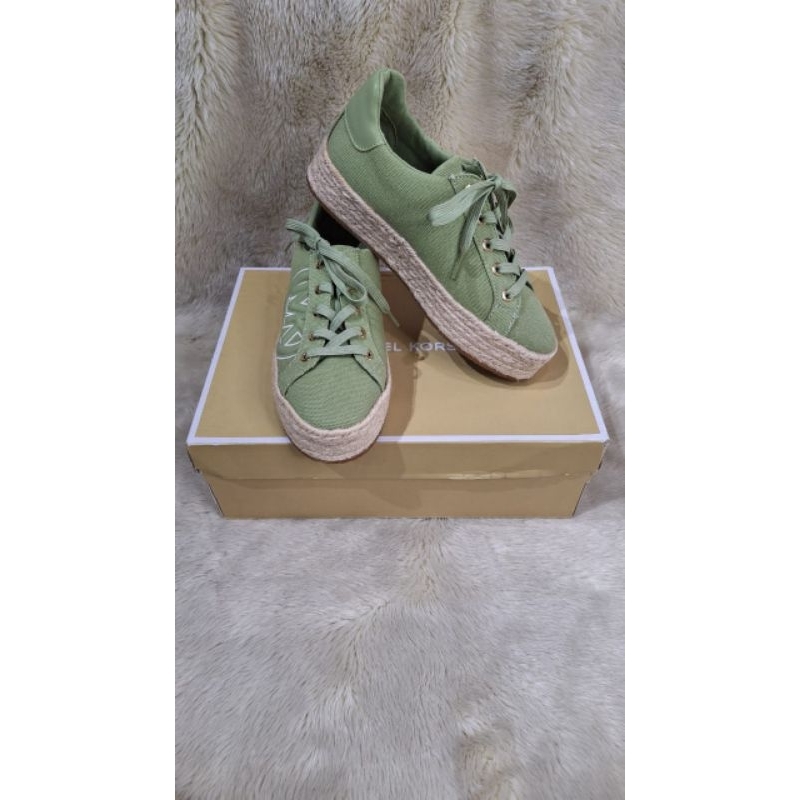 MK POPPY ESPADRILLE LIGHTER SAGE