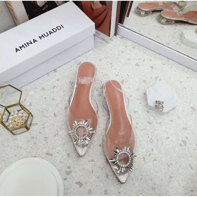 flatshoes Amina Muaddi