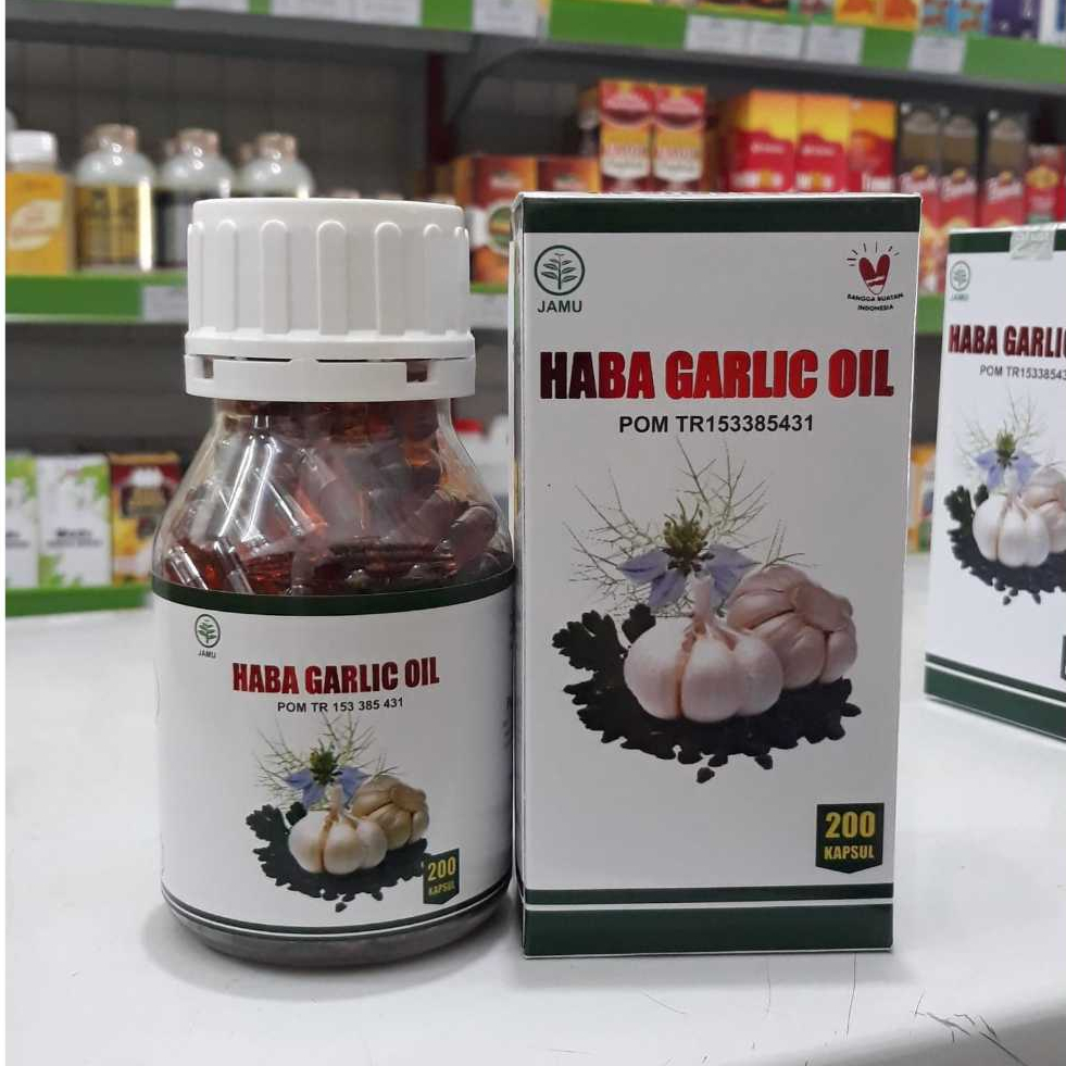 Haba Garlic Oil 200 Kapsul