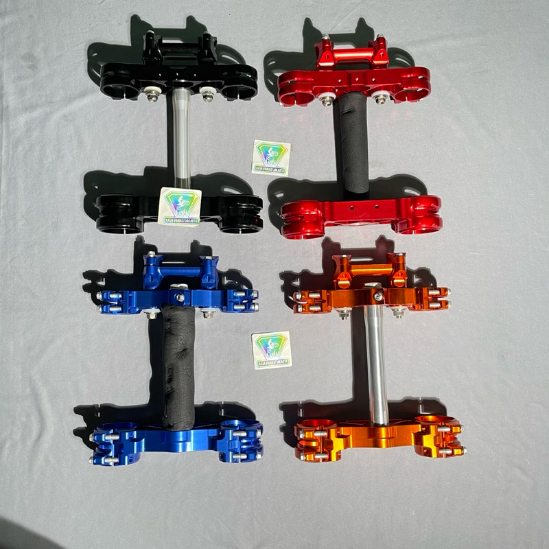 Triple Clamp Segitiga Shock Depan USD Upside Down HT KTM SX-F EXC 250 Model Xtrig
