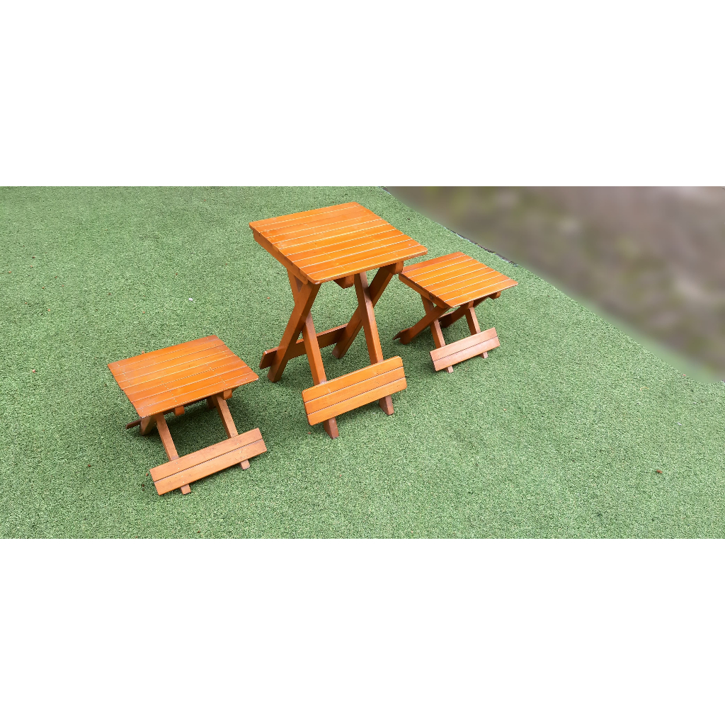 meja + kursi taman mini