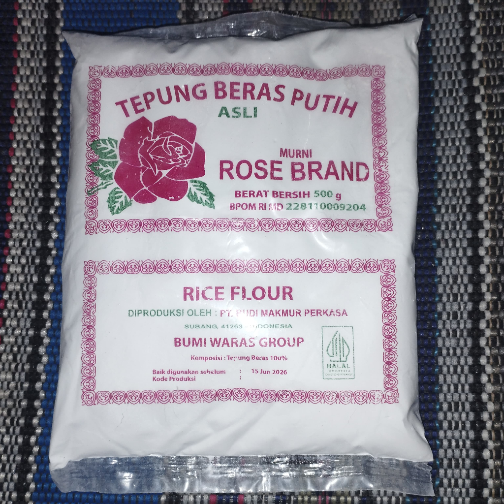 

Tepung Beras Rose Brand 500g