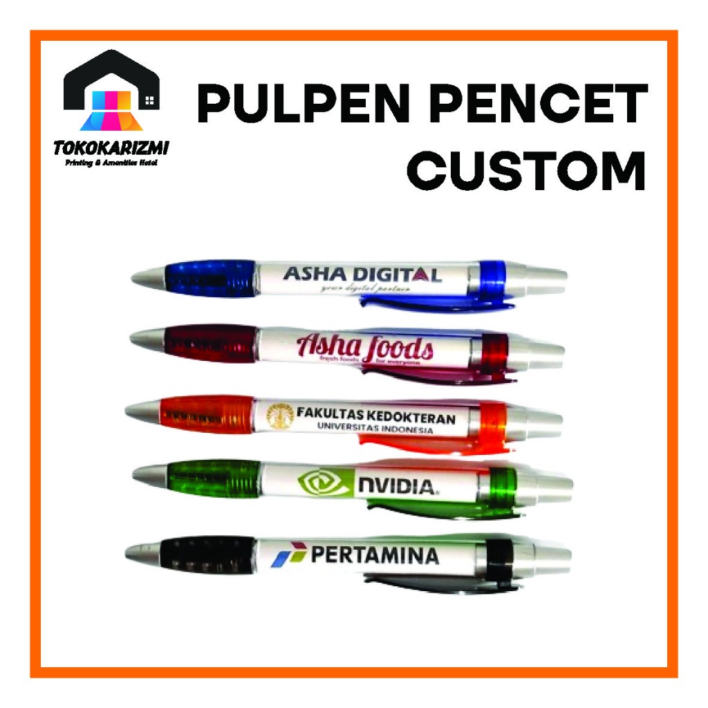

Paket Custom Notes Spiral Kawat Putih + Pulpen Pencet Insert Stiker Murah
