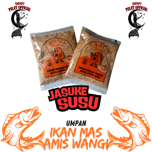Umpan JASUKE S Super – Racikan Jitu untuk Ikan Mas, Nila, Lele & Bawal