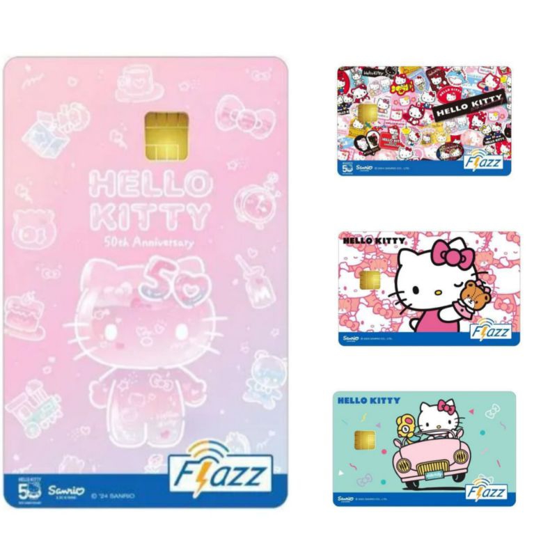 Kartu Flazz BCA Sanrio Hello Kitty, Cinnamoroll, Kuromi GEN 2 Limited Edition Original Asli. Dijamin