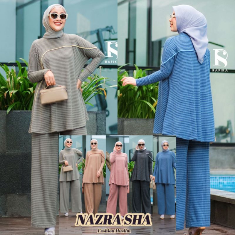 (s) RAFIKA RISA SET Baju Setelan Celana Knit Risya Set By Rafika