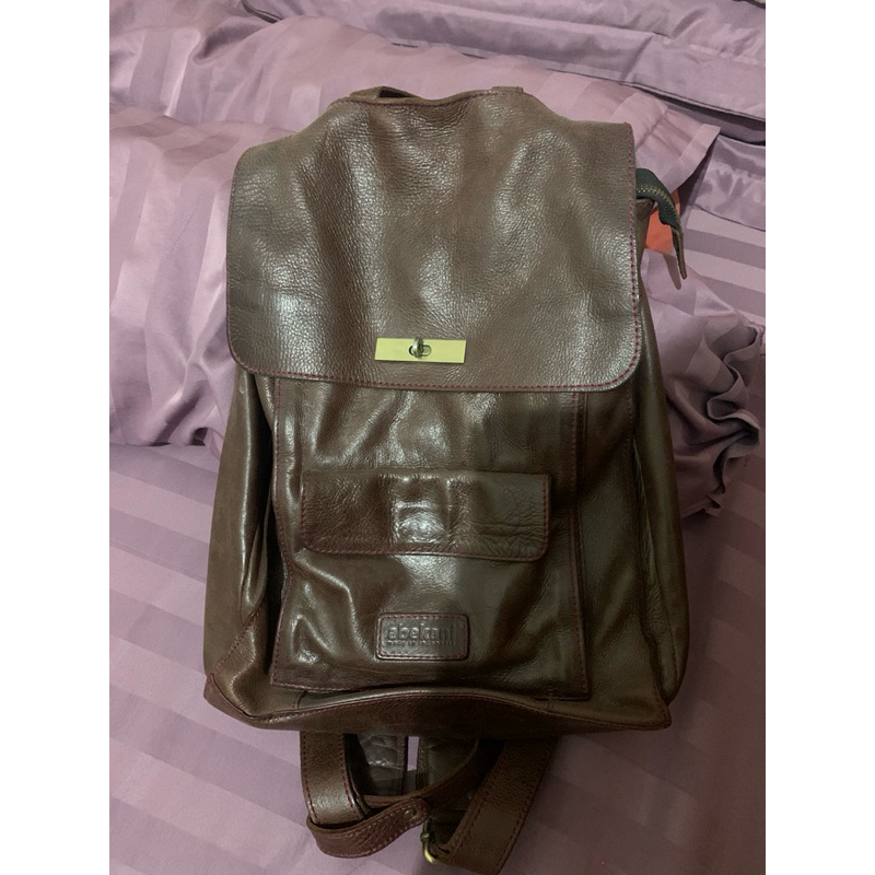 preloved tas kulit abekani backpack