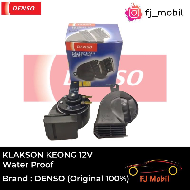 KLAKSON KEONG WATERPROOF KLAKSON MOBIL 12VOLT DENSO