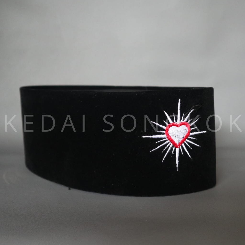 peci songkok dewasa murah logo PSHT tinggi 9 bahan premium