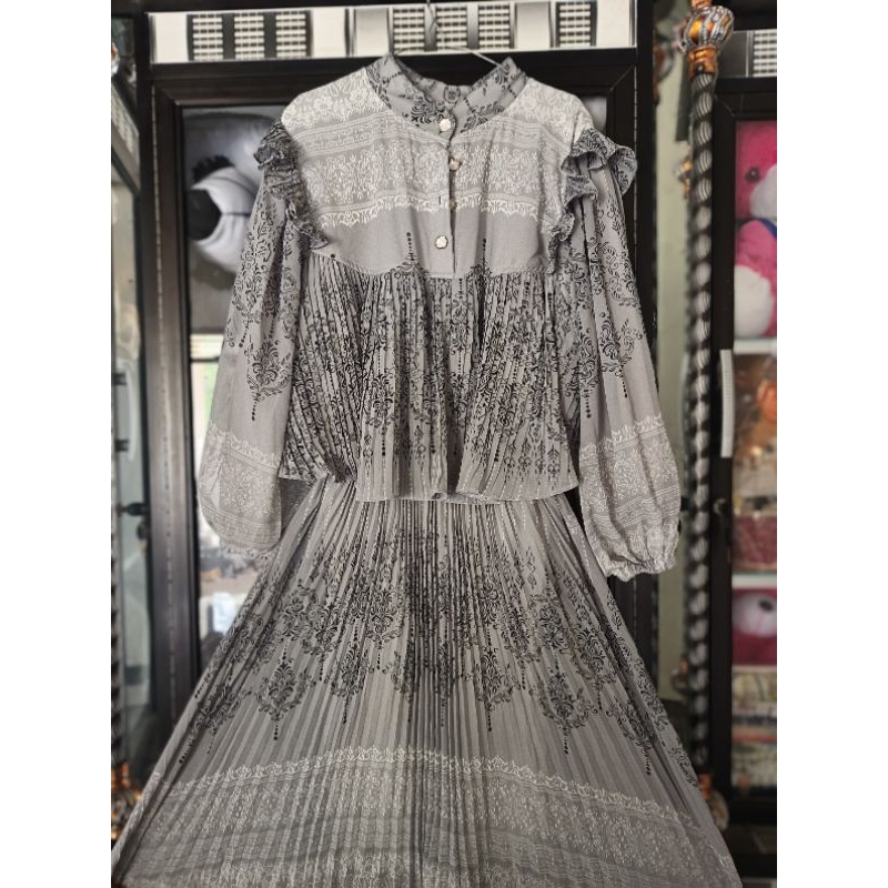 Baju atasan wanita tunik ceruty