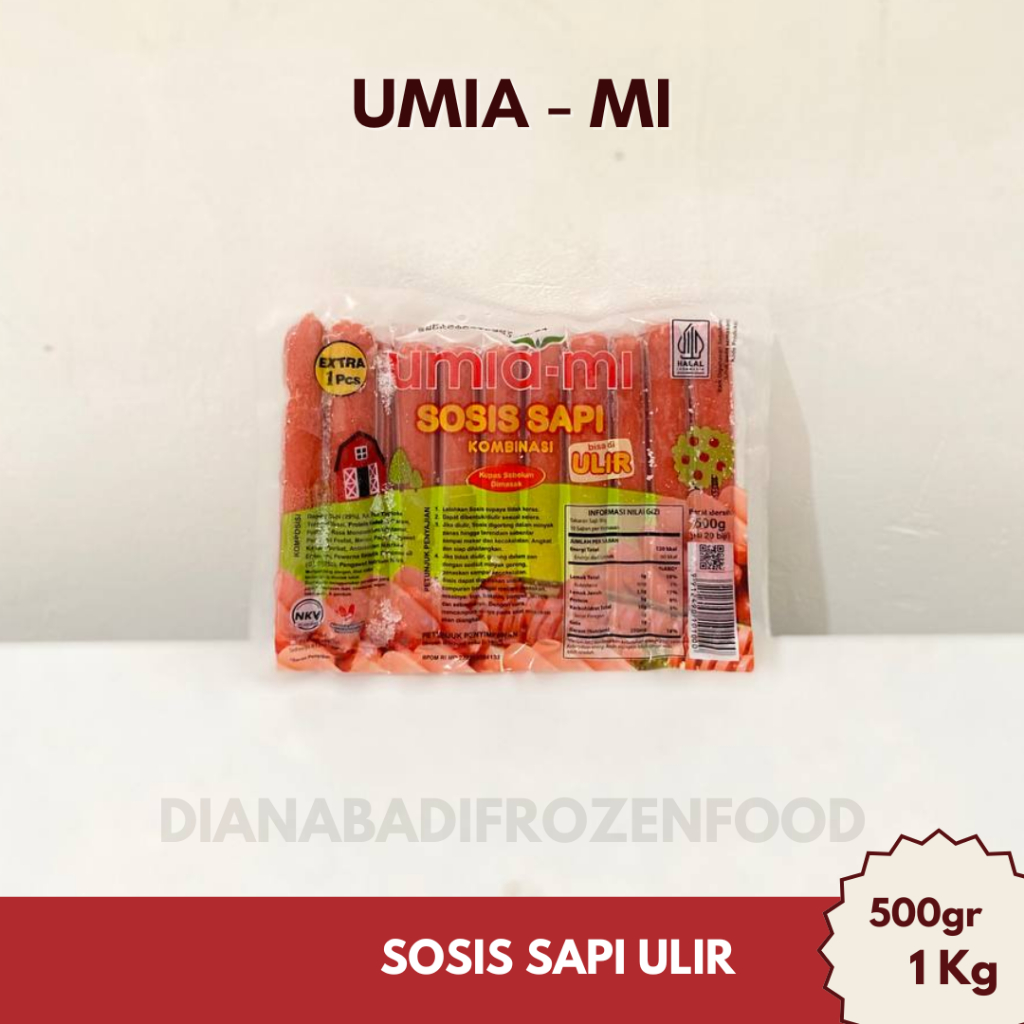 

Umiami Sosis Sapi Ulir