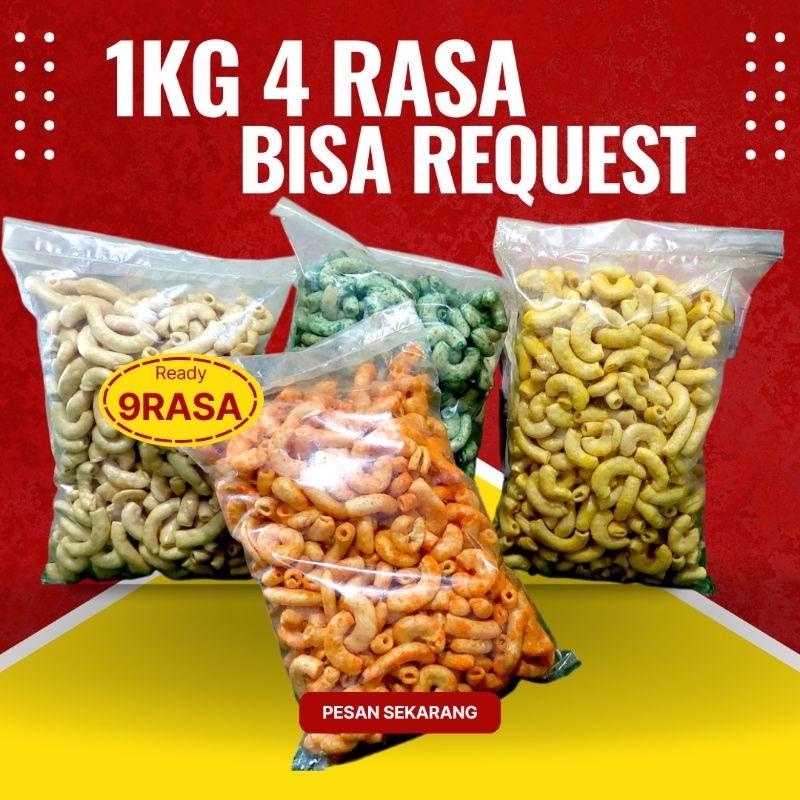 

MAKARONI MEKAR KRIUK 1KG 4 RASA