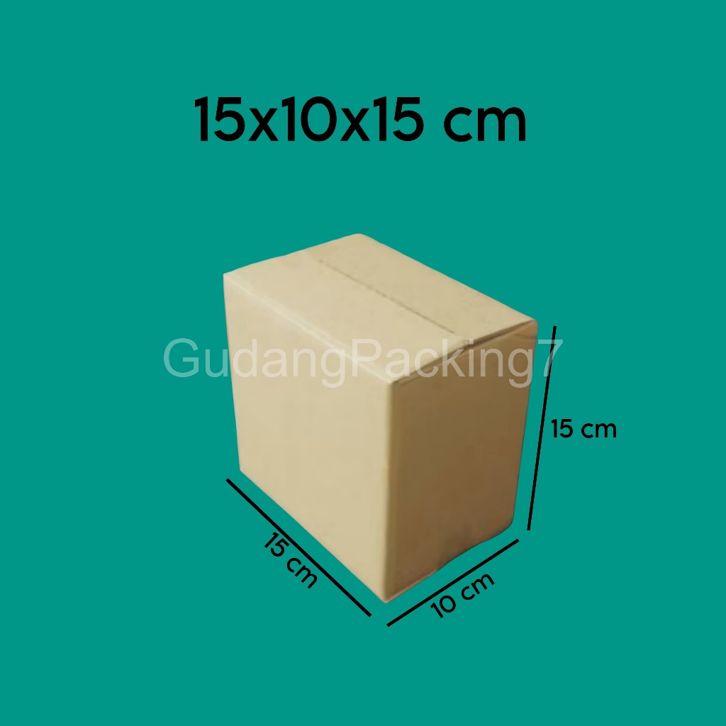 

KARDUS BOX PACKING 15x10x15 POLOS BARU