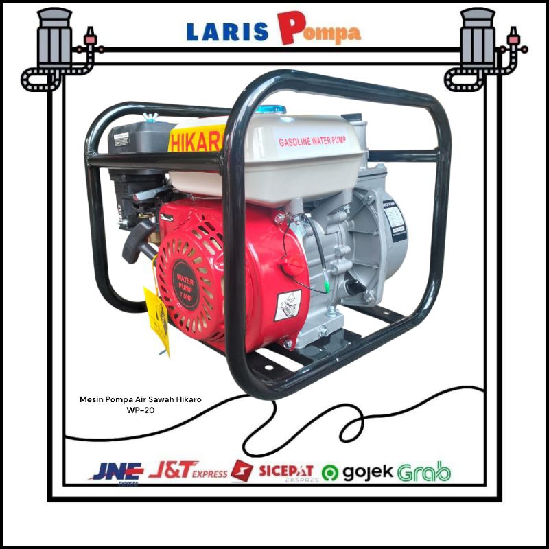 Mesin Pompa Air Sawah Hikaro WP-20