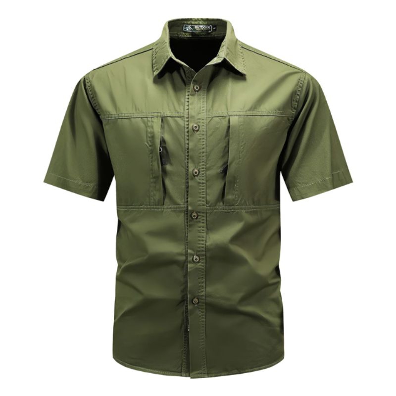Kemeja Lengan Pendek Tactical Baju Kemeja Kerja Tactical W-Tac