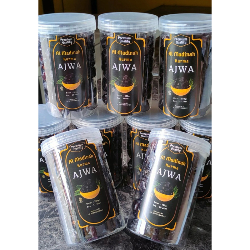 

KURMA AJWA || KURMA NABI PREMIUM 500Gr