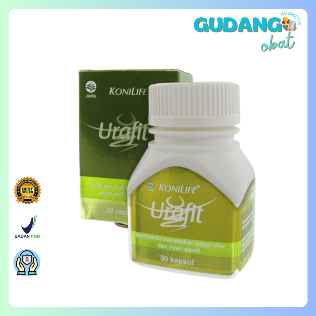 Konimex Konilife Urafit 30's - Asam Urat, Pegel Linu, Nyeri Sendi