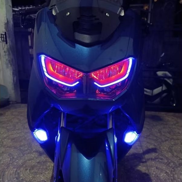 Frame Lampu Alis DRL Alis Lazy Nmax New 2020 2024 Motorcycle