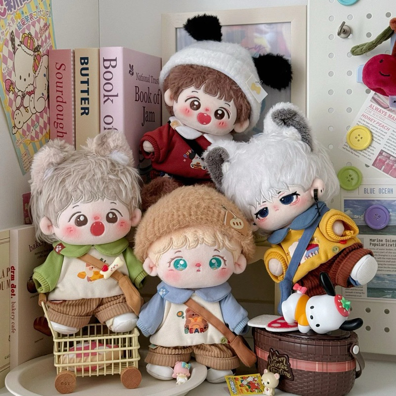 [READY 🇮🇩 POSTMAN COOKIES] Doll Clothes 20cm Baju Boneka Kapas Kpop Anime