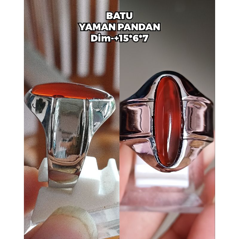 BATU YAMAN PANDAN ASLI NATURAL CRISTAL