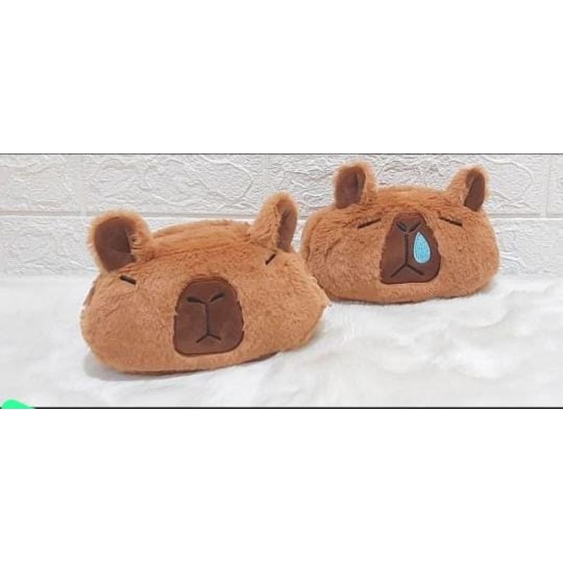 

Pencil Case Tempat Pensil Bulu Capybara Retsleiting
