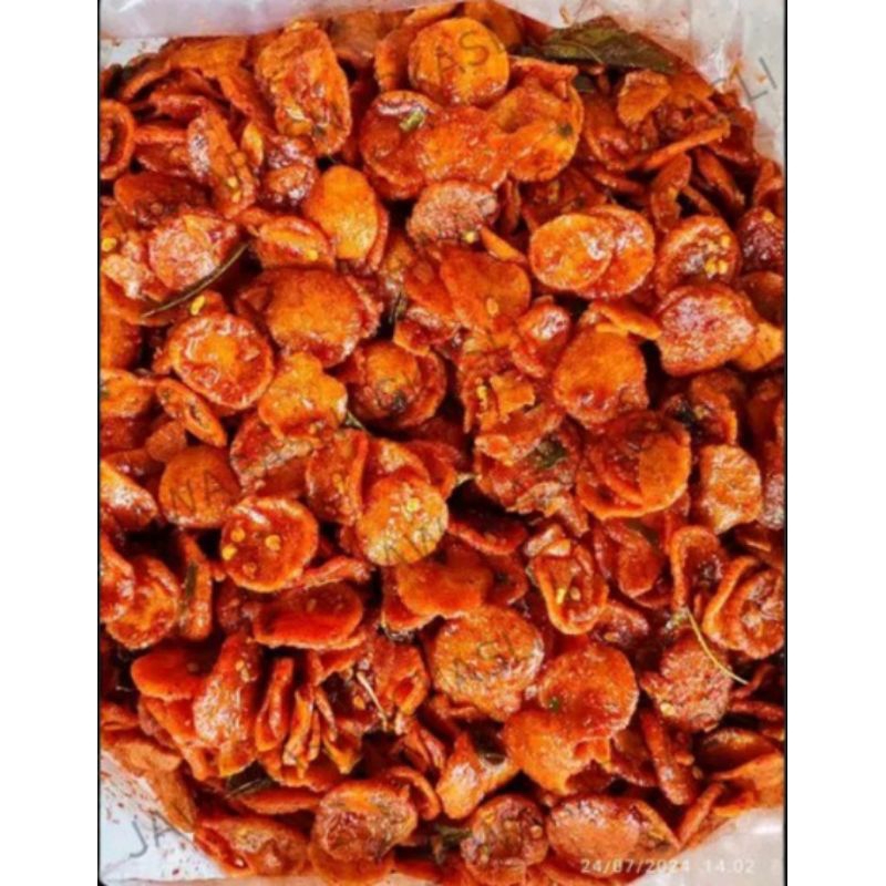 

sosreng-sosis goreng daun jeruk 250gram-cemilan-snack-makanan