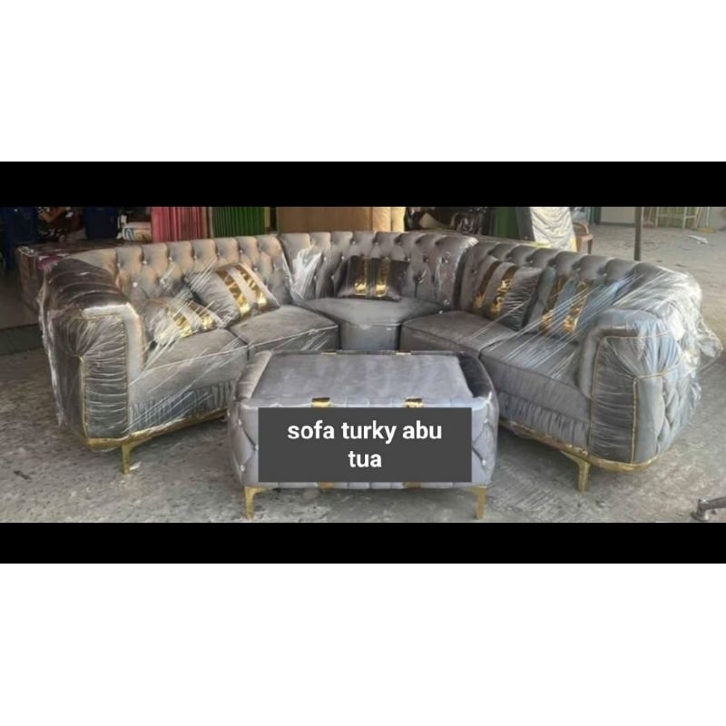 SOFA L KAIN BLUDRU DAN KULIT