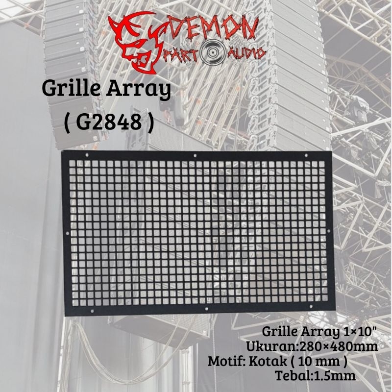 Grille/Ram Speaker Line Array 1×10" ( G2848 )