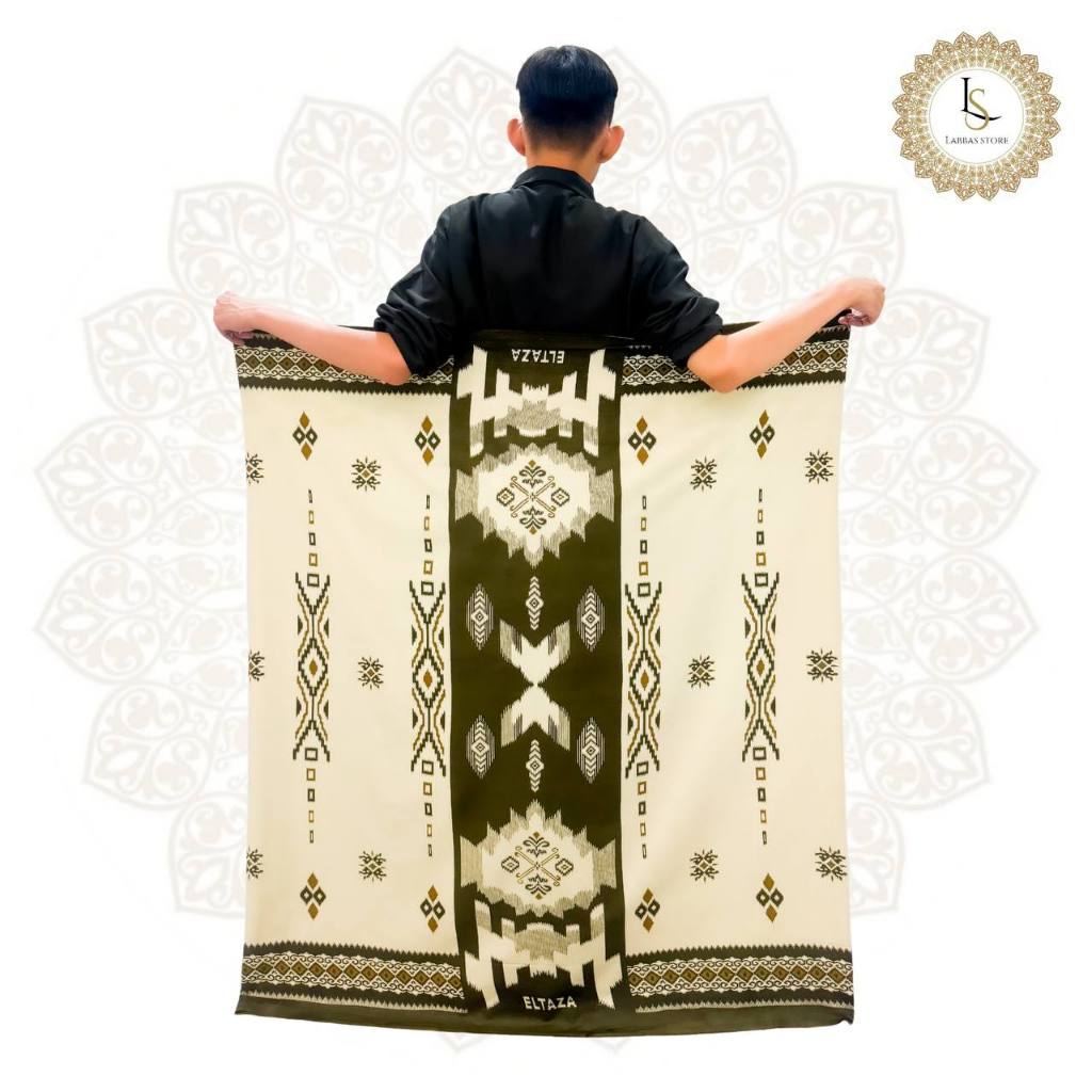 BUY 1 GET 1 Sarung Eltaza Motif Andara Batik Printing Pekalongan Rayon Pria Dewasa Muslim Ramadhan 2