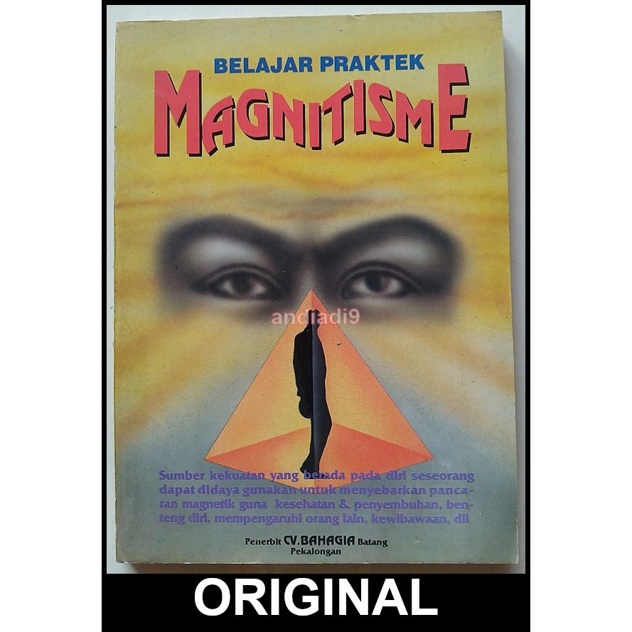 BUKU BELAJAR PRAKTEK MAGNITISME MAGNETISME SUROSO ORAKAS 1996 ORIGINAL
