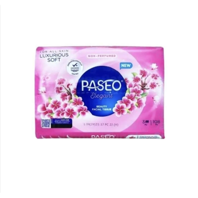 PASEO ELEGANT BEAUTY FACIAL TISSUE|TISU PASEO MURAH