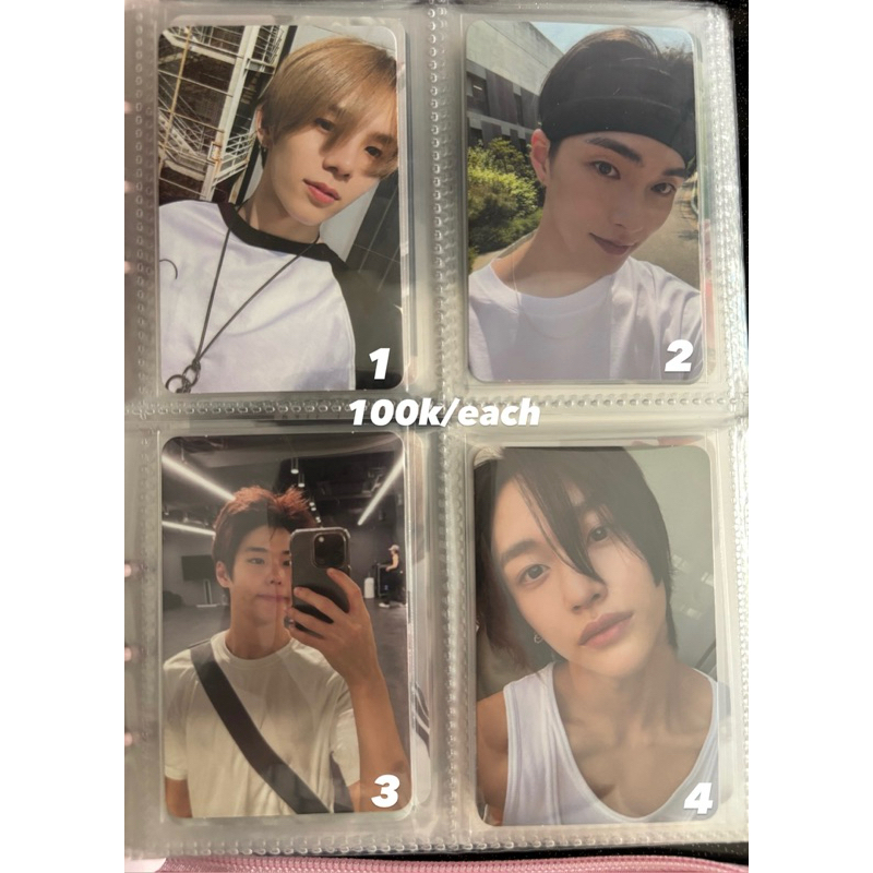 [READY] CLEARANCE SALE RIIZE PHOTOCARD (PC) OFFICIAL