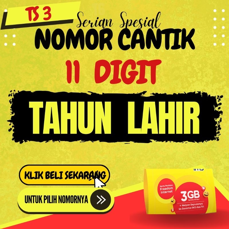 Nomor Cantik Im3 Indosat Seri Tahun Lahir. Indosat Im3 Indosat Tahun Lahir