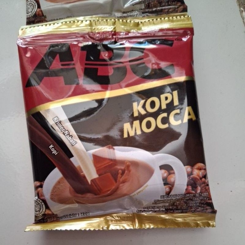 

Kopi Kemasan ABC Mocca 27gr X 10 bungkus