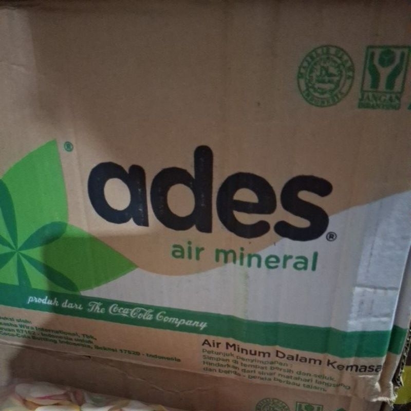 

Ades Air Mineral 1 Kardus 600ml X 24 Botol
