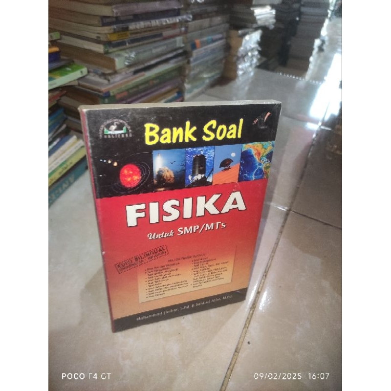 buku bank soal Fisika untuk SMP MTS