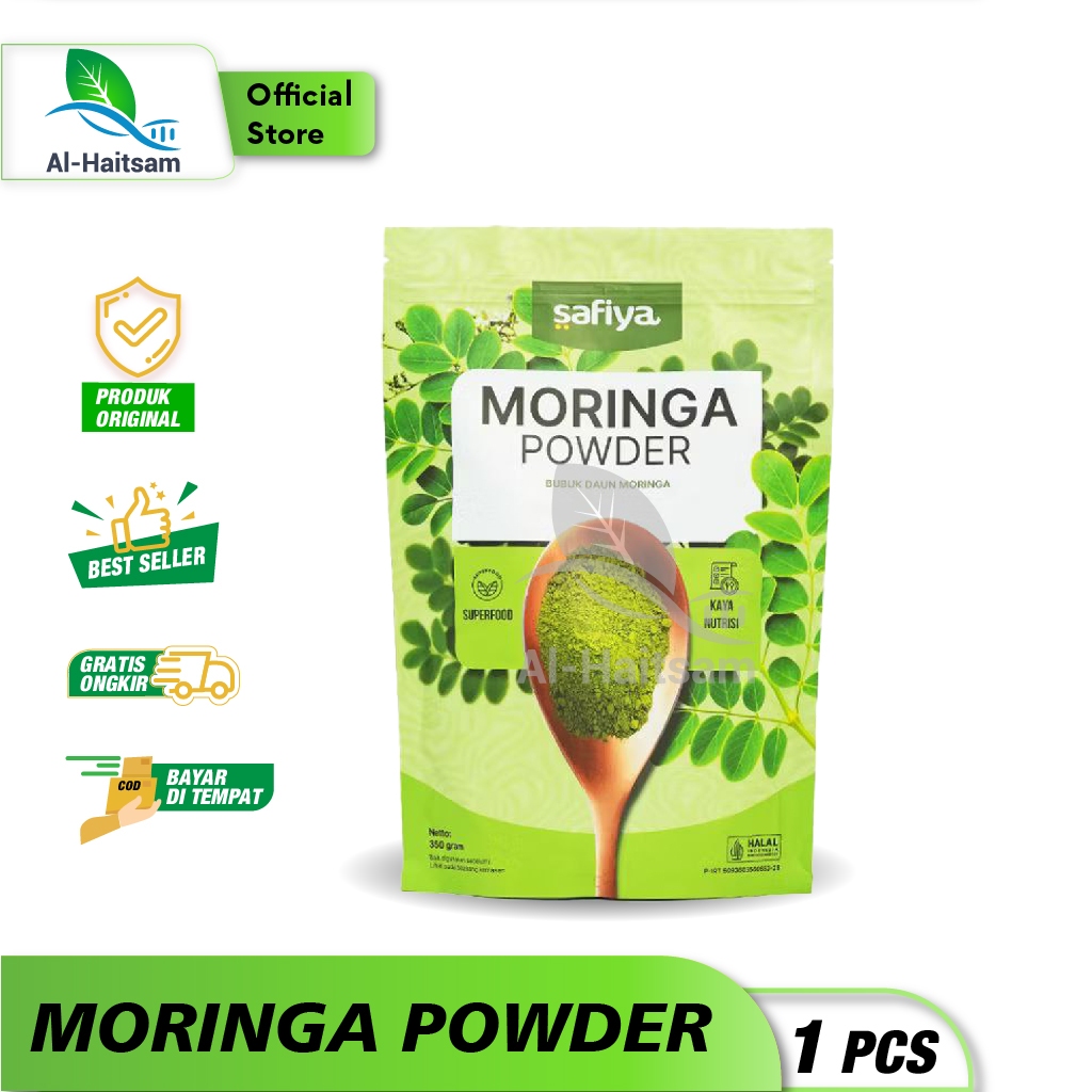 

Safiya Daun Kelor 250 Gr Moringa Bubuk -Moringa Powder -Organic -Kualitas Premium