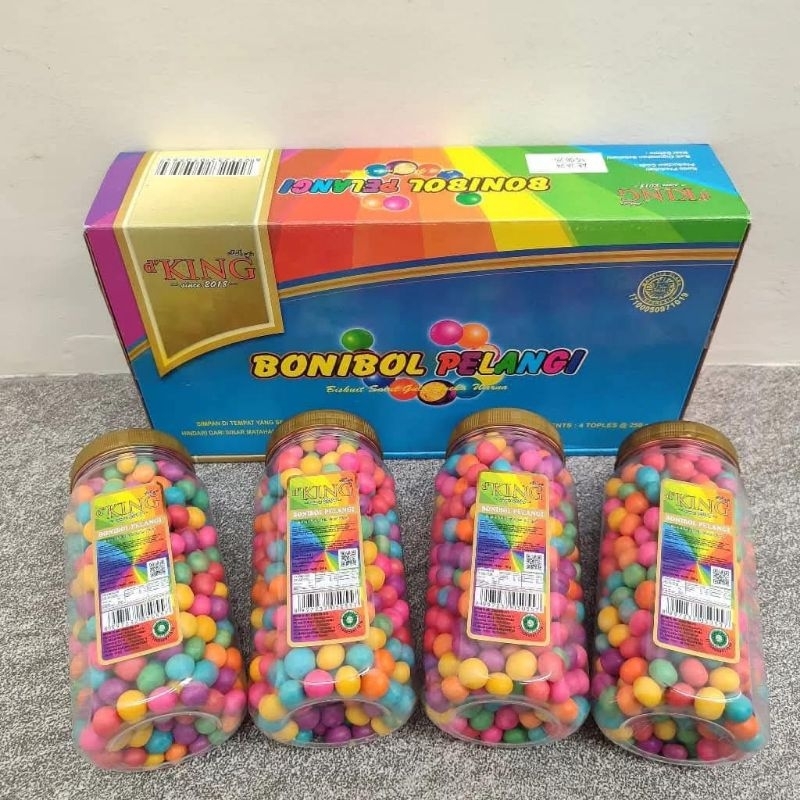 

BONIBOL PELANGI 1 DUS ISI 4 TOPLES