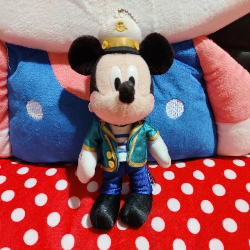 boneka gantungan kunci mickey mouse kostum colab duffy ori