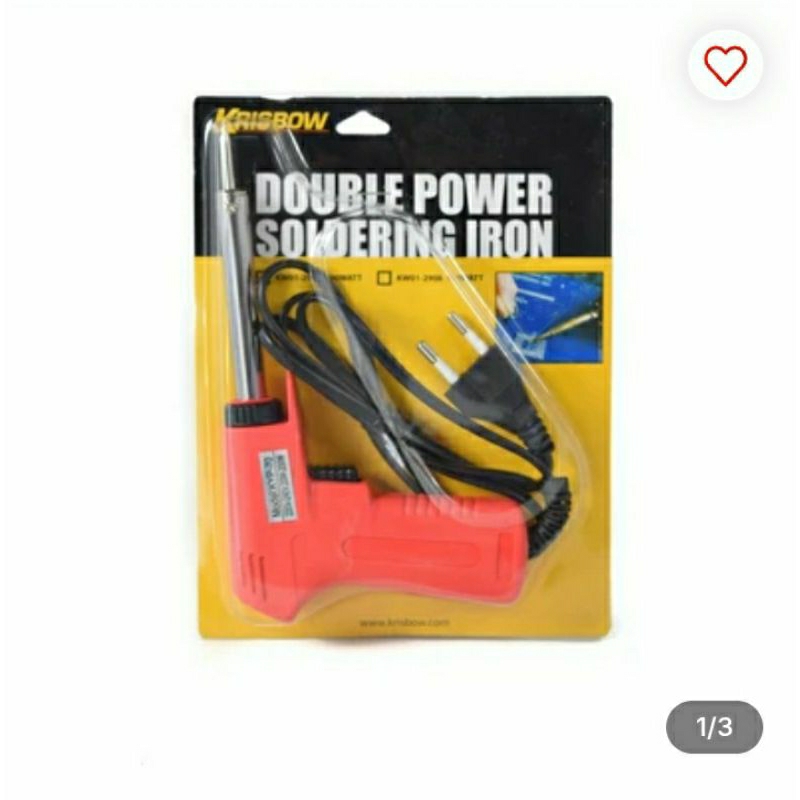 Krisbow Solder Listrik Double Power