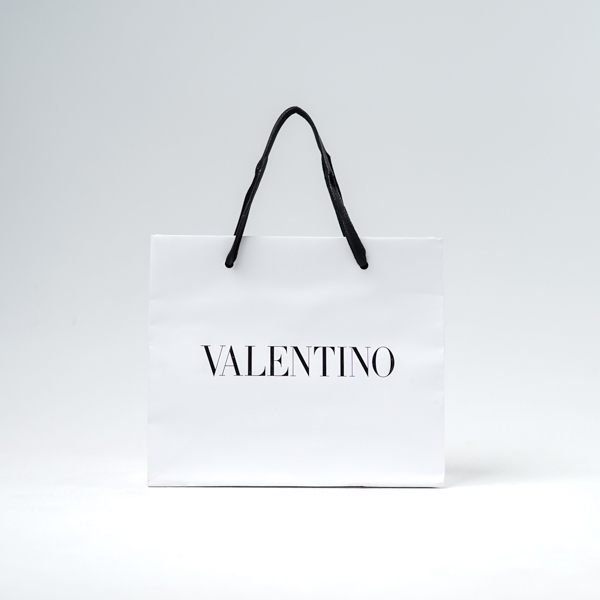 Tas PAPER BAG VLTN WHITE 100% ORIGINAL