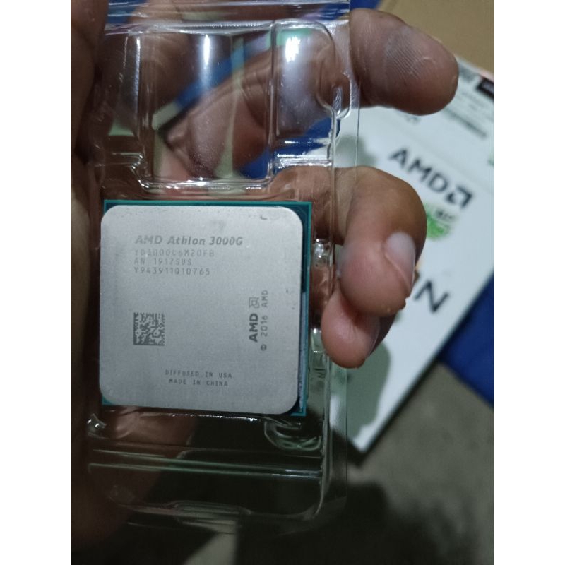 PROSESOR AMD ATHLON 3000G BEKAS UPGRADE NORMAL