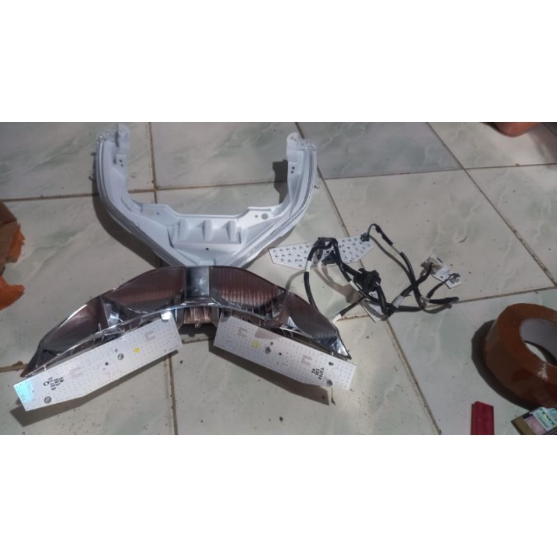 ori pcb aerox nex connected barang baru PCb aerox new lampu utama aerox fulset