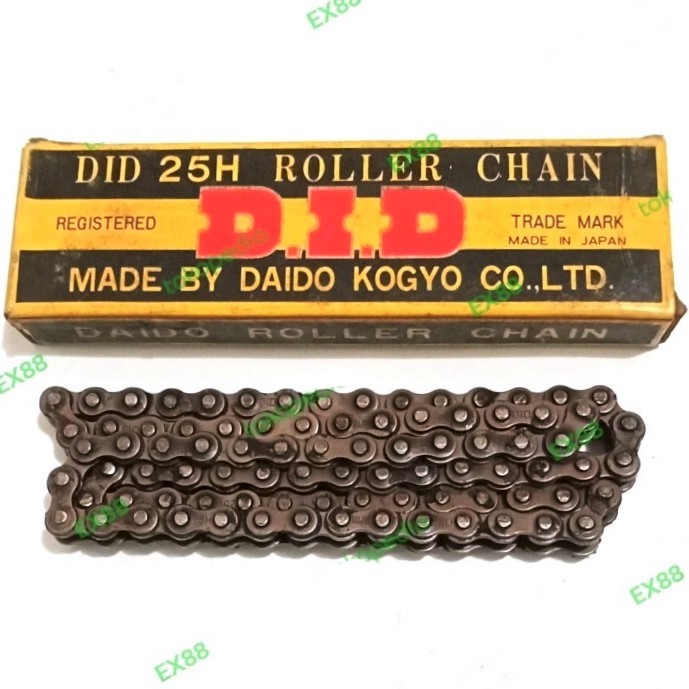 RANTAI KECIL MESIN KETENG KAMRAT DID JAPAN 25H - 86L HONDA 90 S90 S90Z