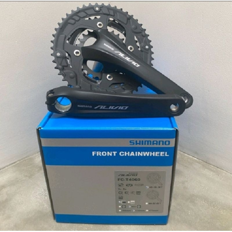 Crankset shimano Alivio FC T4060 Triple 48 36 28