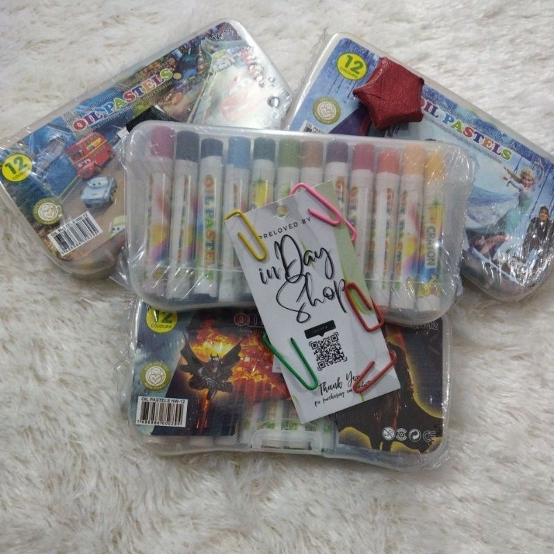 

Oil Pastels 12W | INDAY SHOP