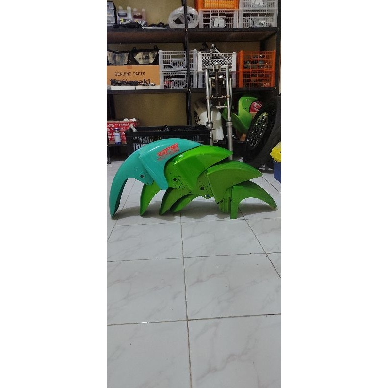 SPAKBOR SLEBOR DEPAN NINJA R SS RR NEW RR OLD ORIGINAL COPOTAN