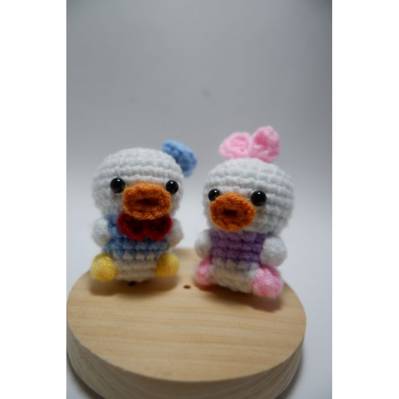 Amigurumi keychain Donald duck
