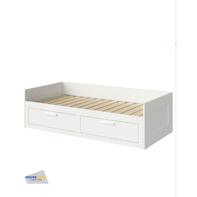 Sofa bed / Day Bed / Dipan Tempat Tidur / Sofa tempat tidur warna putih IKEA